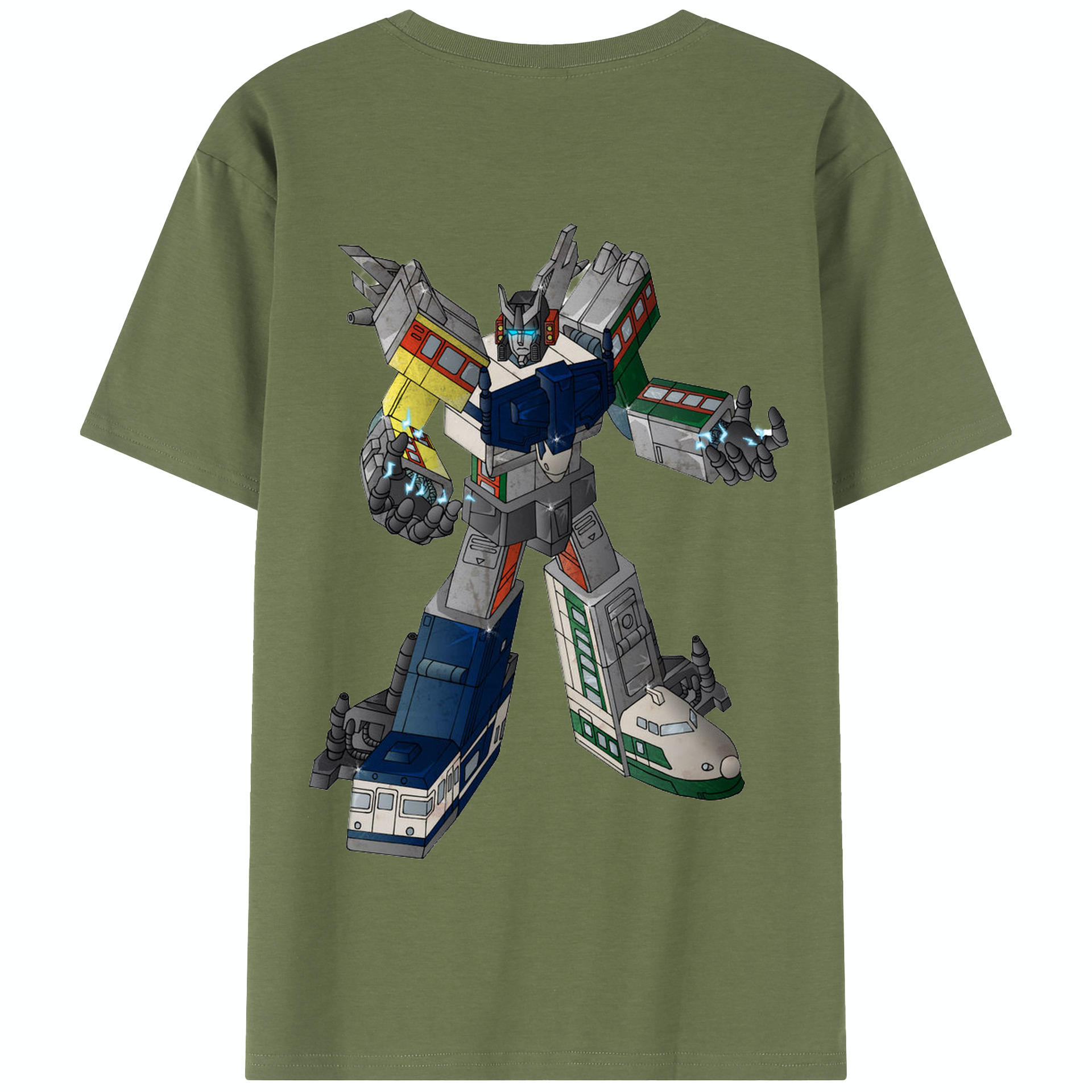 （画像用）  綿100％半袖Tシャツ（背面プリント）